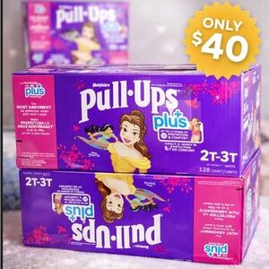 Huggies Pull-Ups Plus Training Pants - Purple